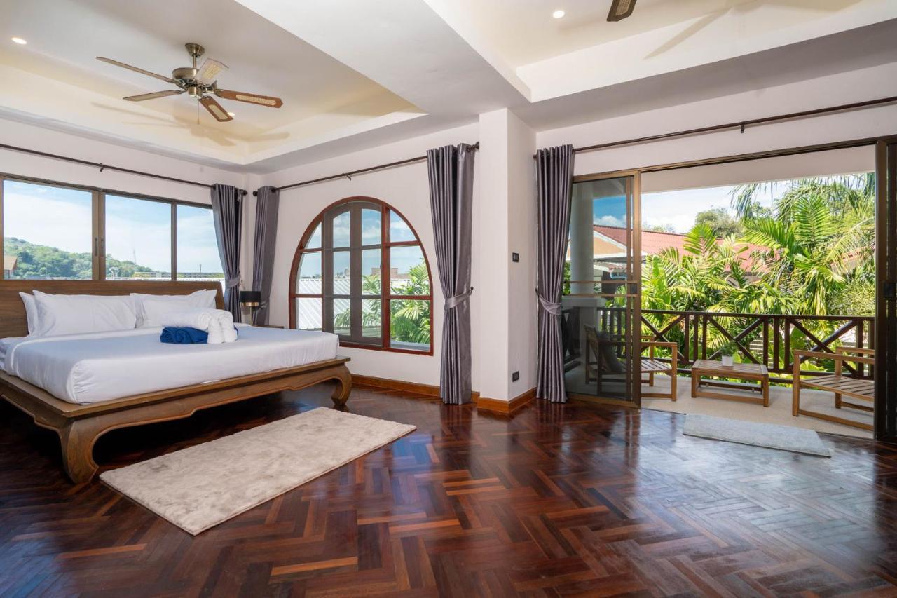 Villa Amaya, 2 Story Tropical Oasis With Green Hills View & Pool, Kamala-stranden Eksteriør bilde