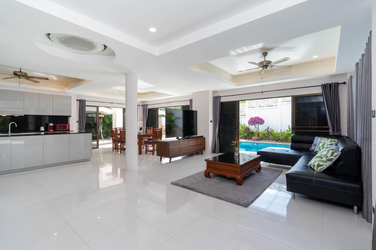 Villa Amaya, 2 Story Tropical Oasis With Green Hills View & Pool, Kamala-stranden Eksteriør bilde
