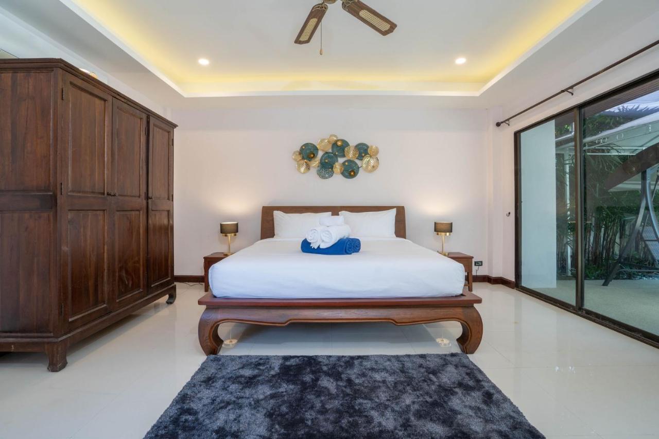 Villa Amaya, 2 Story Tropical Oasis With Green Hills View & Pool, Kamala-stranden Eksteriør bilde