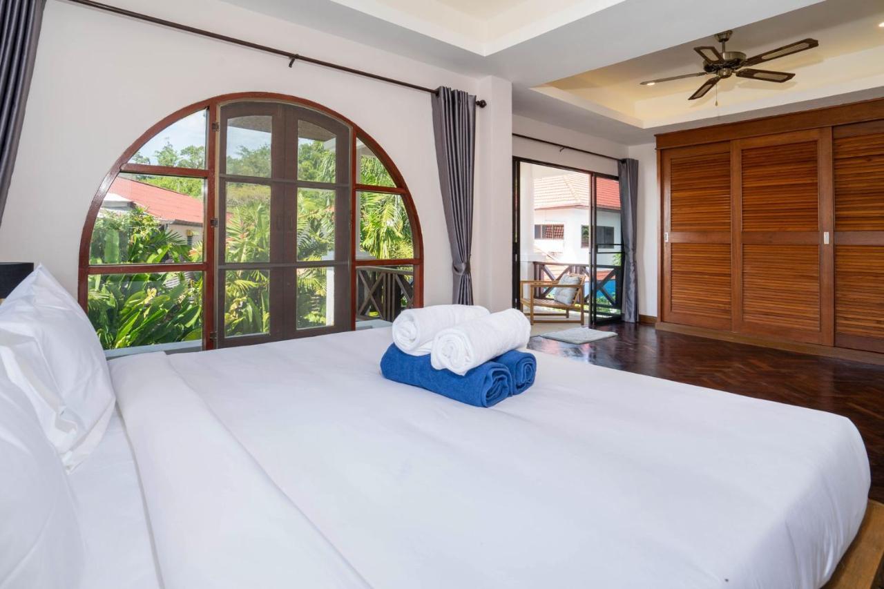 Villa Amaya, 2 Story Tropical Oasis With Green Hills View & Pool, Kamala-stranden Eksteriør bilde