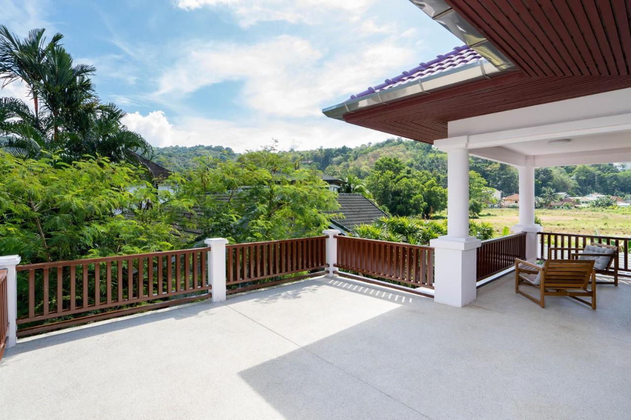 Villa Amaya, 2 Story Tropical Oasis With Green Hills View & Pool, Kamala-stranden Eksteriør bilde